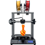 Orange Red Geeetech® A20M Mix-color 3D Printer 255x255x255mm Printing Size