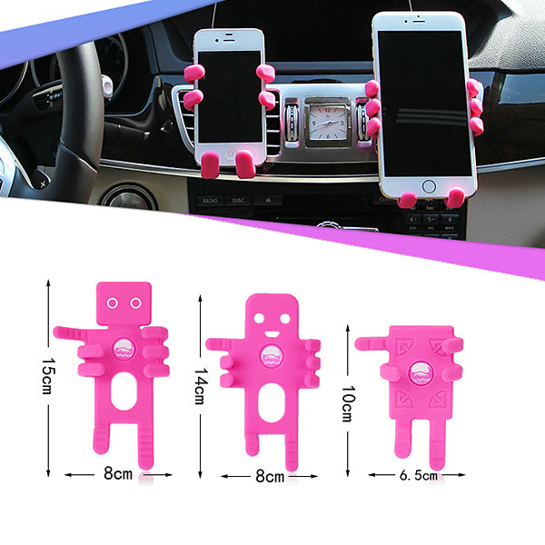 Small Size Car Multifunctional Mobile Scaffold Air Outlet 360 Degree Rotation Phone Holder - Auto GoShop