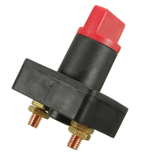 100A Battery Power ON OFF Disconnect Rotary Isolator Kill Switch For Boat Car Van Truck - Auto GoShop
