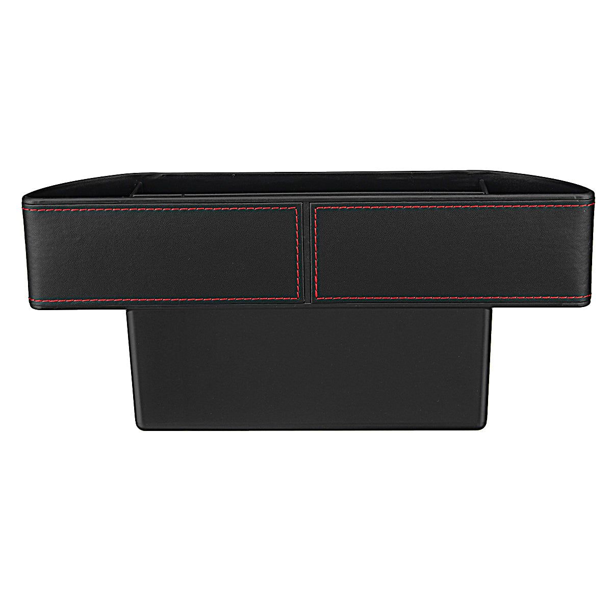 Multiple Grid PU Car Seat Crevice Storage Box Seat Gap Organizer Pocket Phone Holder - Auto GoShop