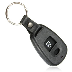 Dim Gray 2 Buttons Remote Keyless Shell Case Fob For Hyundai Santa FE Elantra