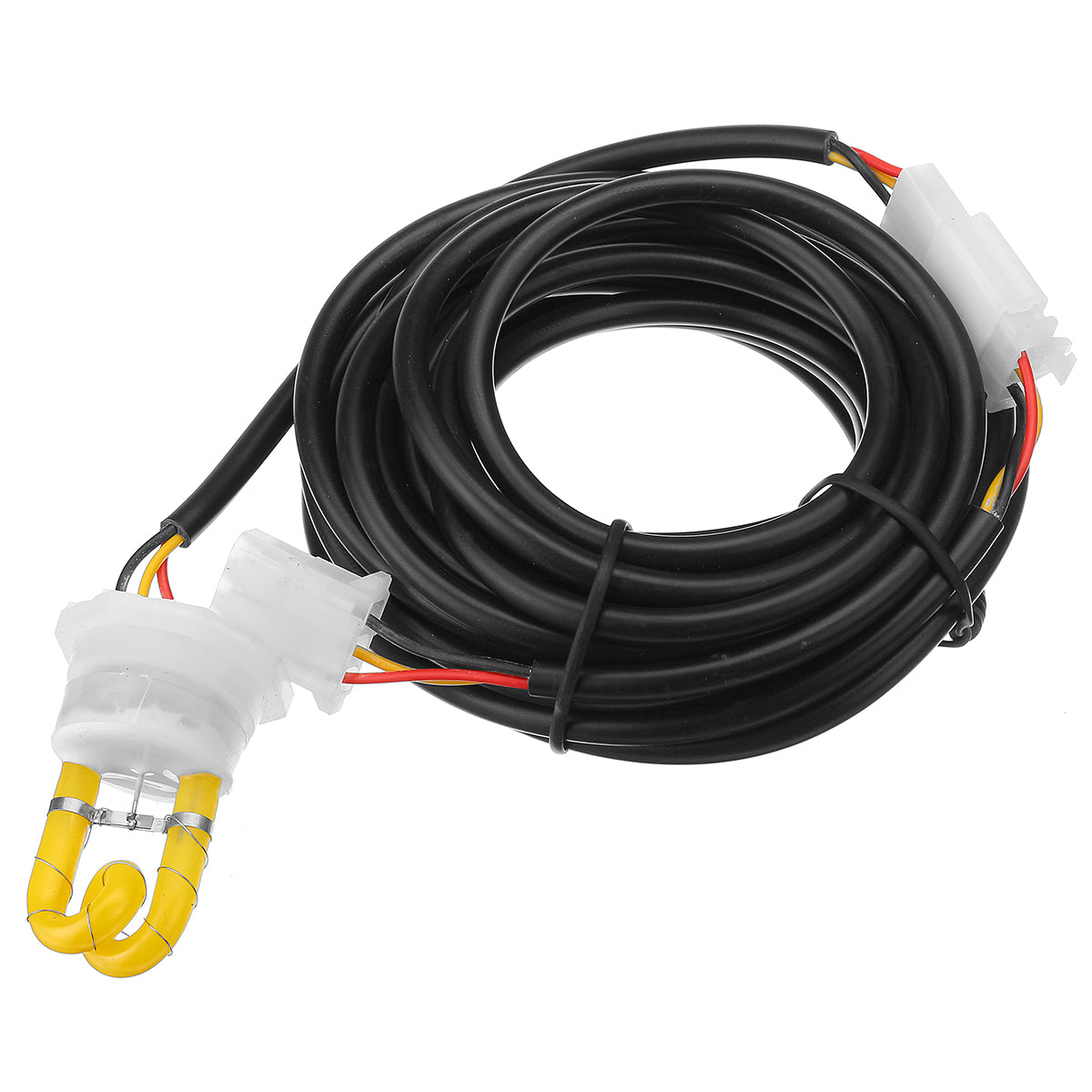 Black 12V HID Bulbs Hide Away Emergency Hazard Warning Flash Strobe Light System Kit