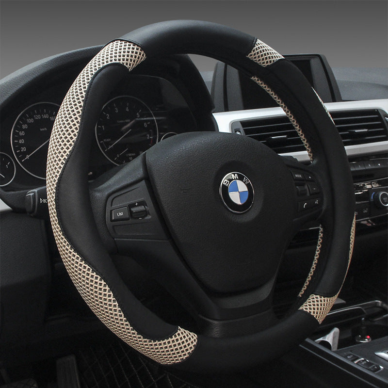 Car steering wheel cover four seasons new car handle cover - Auto GoShop