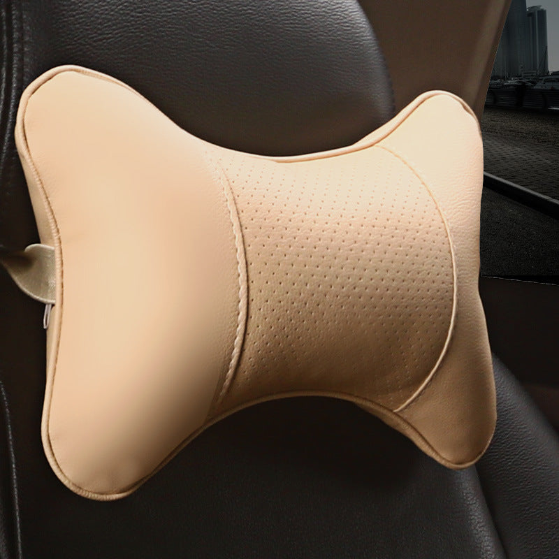 Tan Car breathable headrest