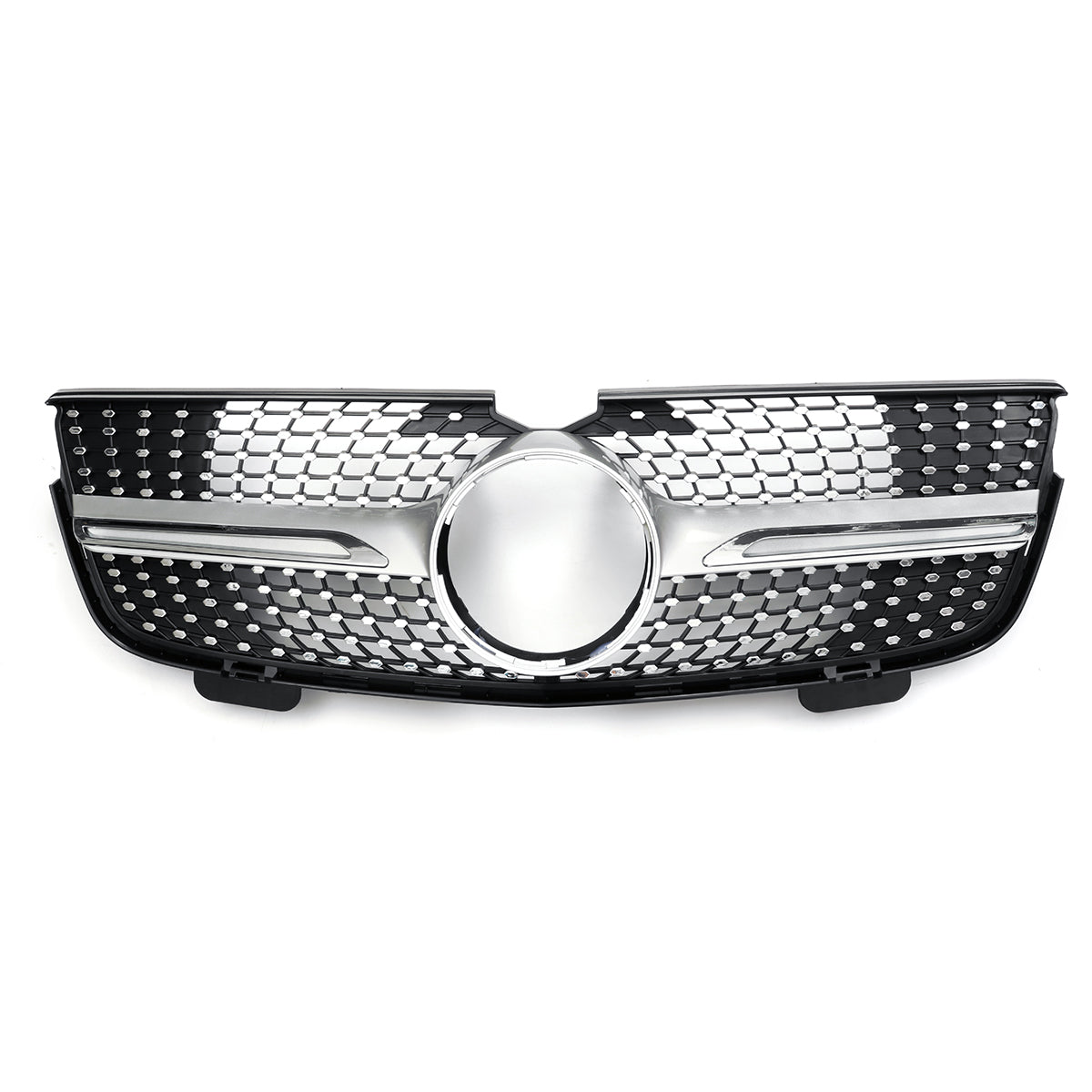 Lavender Silver Diamond Grille Front Grill For Mercedes-Benz X164 GL-Class GL450 GL350 GL320