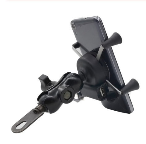 Dark Slate Gray Scooter mobile phone bracket GPS bracket navigation bracket navigation device USB charger