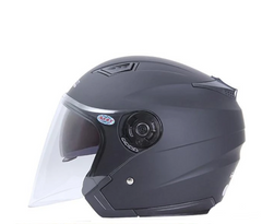Dim Gray Motorcycle helmet