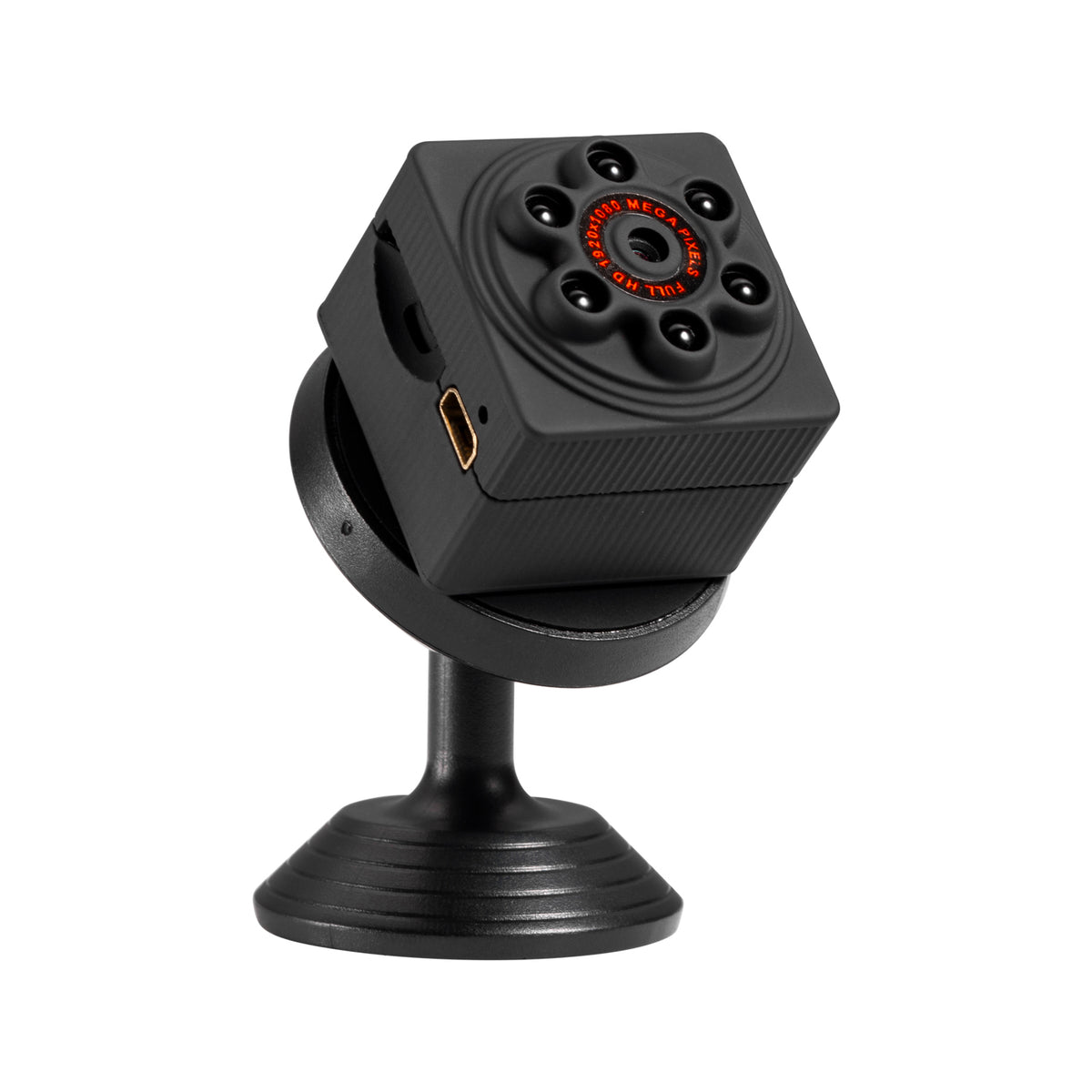 S1000 1080P HD Mini Motion DV Sport Camera Cyclic Video Infrared Night Vision Strong Magnetic Adsorption Function 360° Rotary Bracket - Auto GoShop