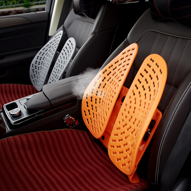 Coral Office seat belt lumbar support, surrounded by waist, driving office essential, removable and washable