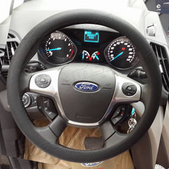 Non-slip car silicone steering wheel cover GM silicone steering wheel handle set Steering wheel silicone cover - Auto GoShop