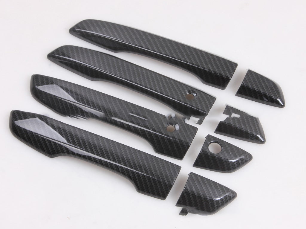 Dim Gray Tenth generation Civic carbon fiber outer handle (Black)