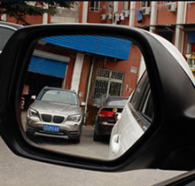 Dark Slate Blue Civic Rearview Mirror Lens Reversing Mirror