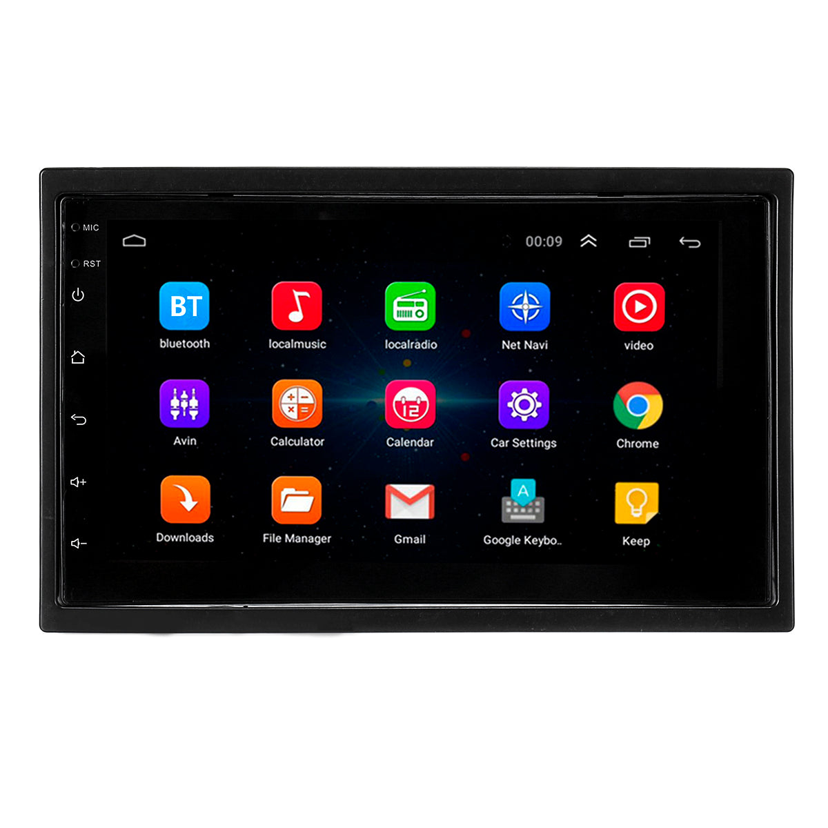 7 Inch 1DIN for Android 8.1 Car Stereo Radio Quad Core 2+32G WIFI GPS AM Movable Touch Screen Support DVR Rear Carema - Auto GoShop