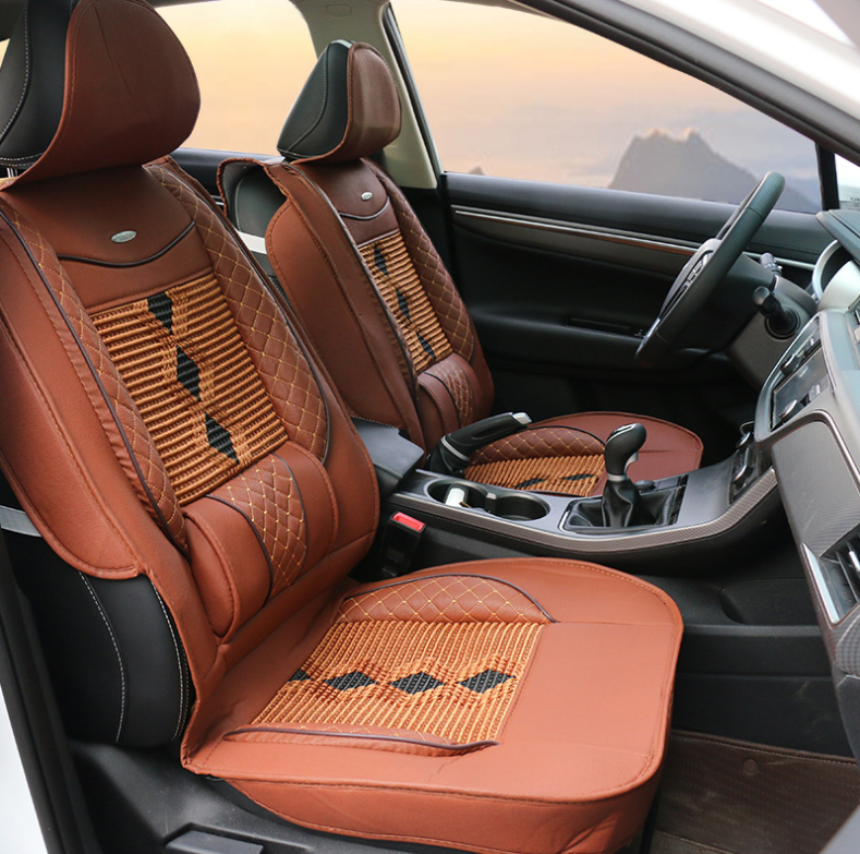Car seat four seasons universal summer ice silk cushion 3d all inclusive - Auto GoShop