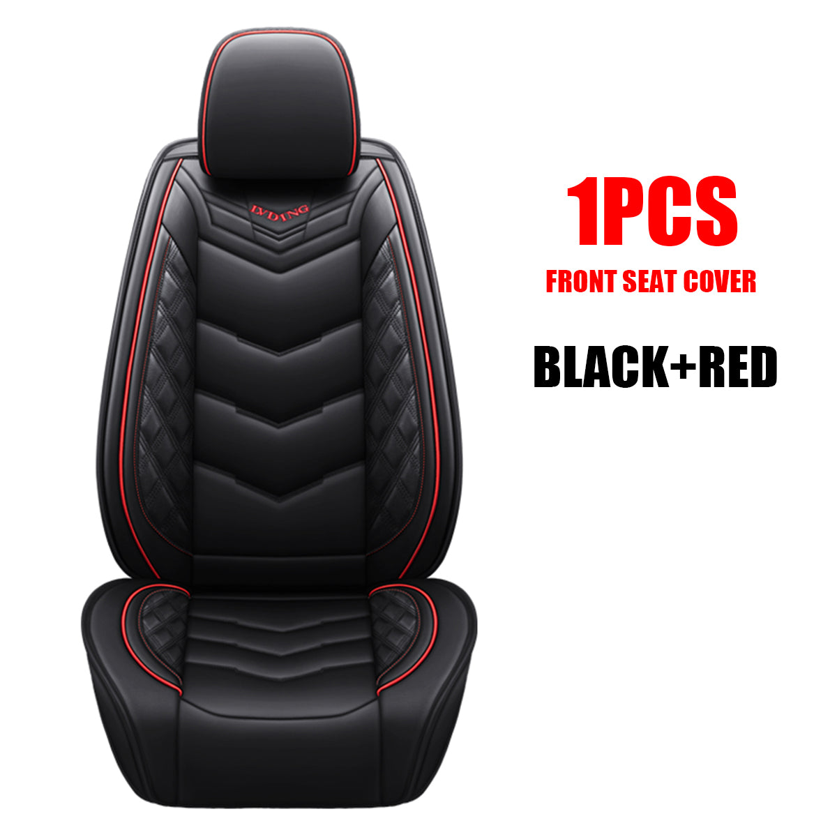 1PC PU Leather Universal Car Auto Front Seat Cushion Pad Protector Waterproof Durable Breathable - Auto GoShop