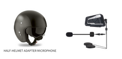 Dark Slate Gray HEROBIKER 1200M Bluetooth Interphone Moto casque Interphone casque étanche sans fil Bluetooth Moto casque Interphone (Style1 black)