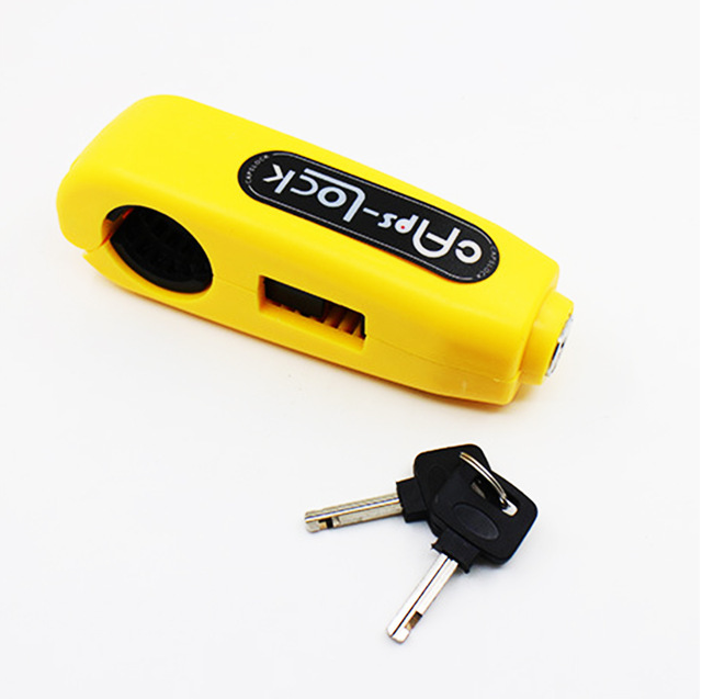 Gold Caps Motorcycle and Scooter Security Lock
