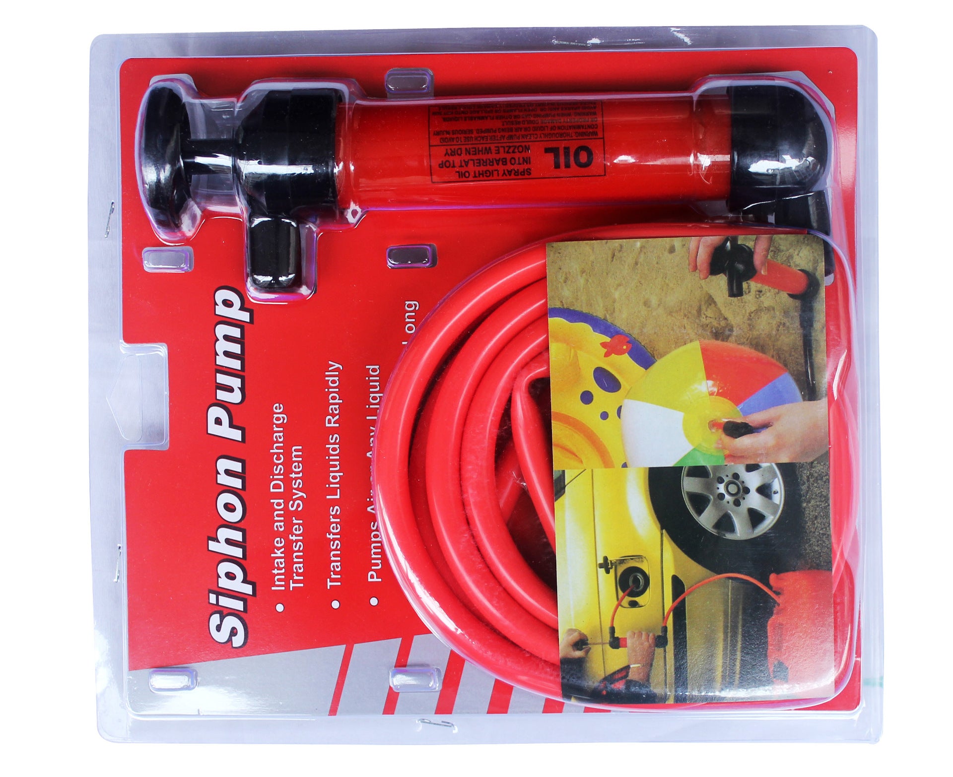 Firebrick High-end car special suction pipe oil absorber (Red)
