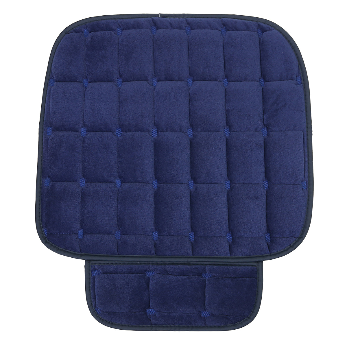 Plush Car Front Seat Cushion Covers Chair Protector Seat Pad Mat Universal - Auto GoShop