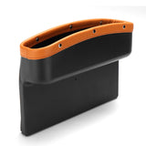 Chocolate Creative Leather Car Seat Gap Storage Box Pocket Organizer 3 Colors