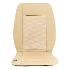 Wheat 12V 3 Speed 4 Built-in Car Seat Cooling Chair Cover Cushion Air Fan