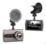 Zinc alloy driving recorder HD night vision Dual-lens double-record 4 inch 1080P reversing image - Auto GoShop