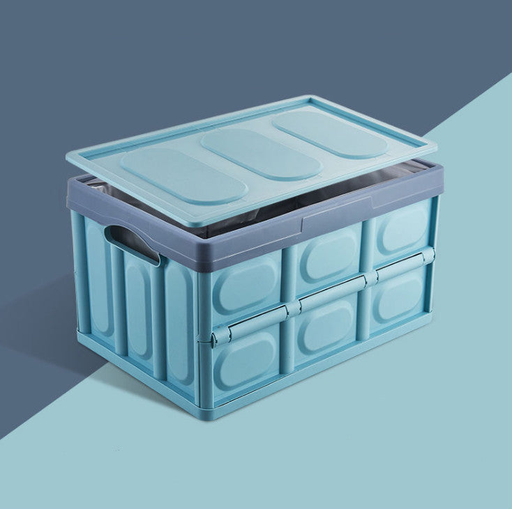 Cadet Blue Backup storage box storage car folding storage box