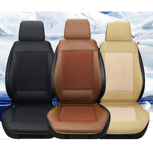 12V Cooling Car Seat Cushion Cover w/ Air Ventilated Fan/Conditioned Cooler Pad - Auto GoShop
