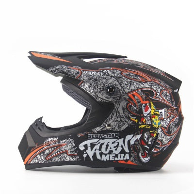 Dim Gray Motorcycle helmet mountain bike helmet