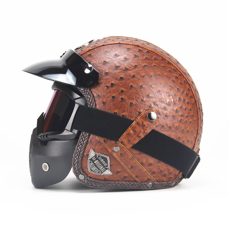 Personalized vintage Harley helmet - Auto GoShop