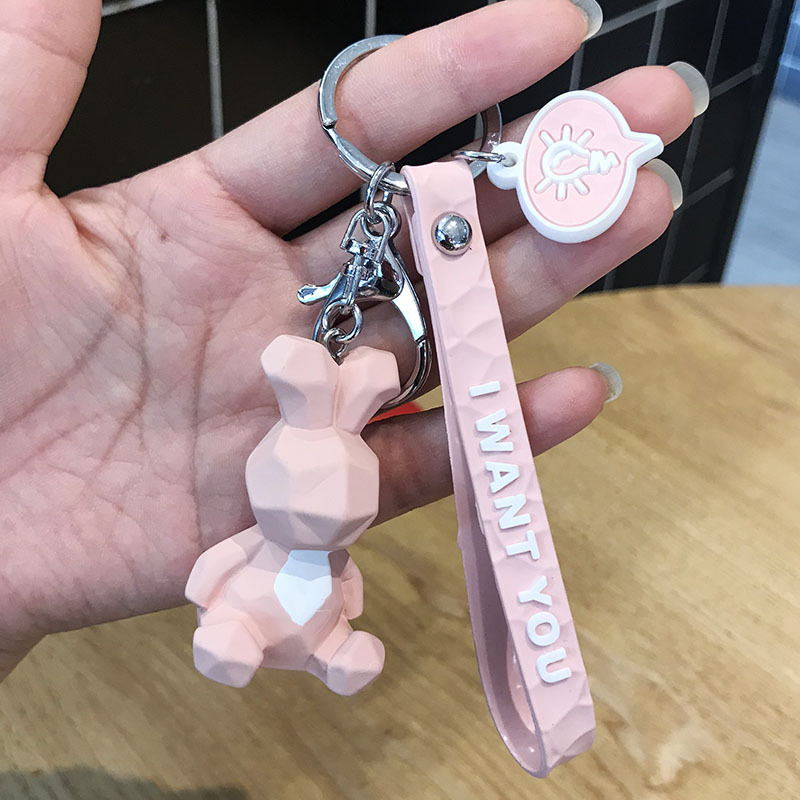 New Fashion Cute Dinosaur Keychain Key Ring - Auto GoShop