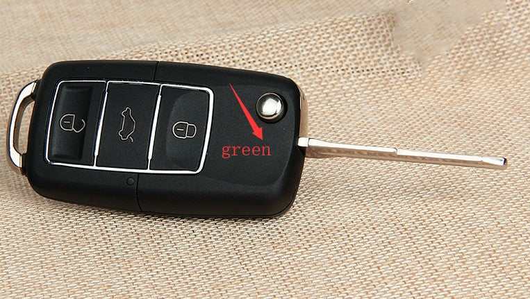 Dark Slate Gray Applicable color 3 key folding key shell Volkswagen car key shell
