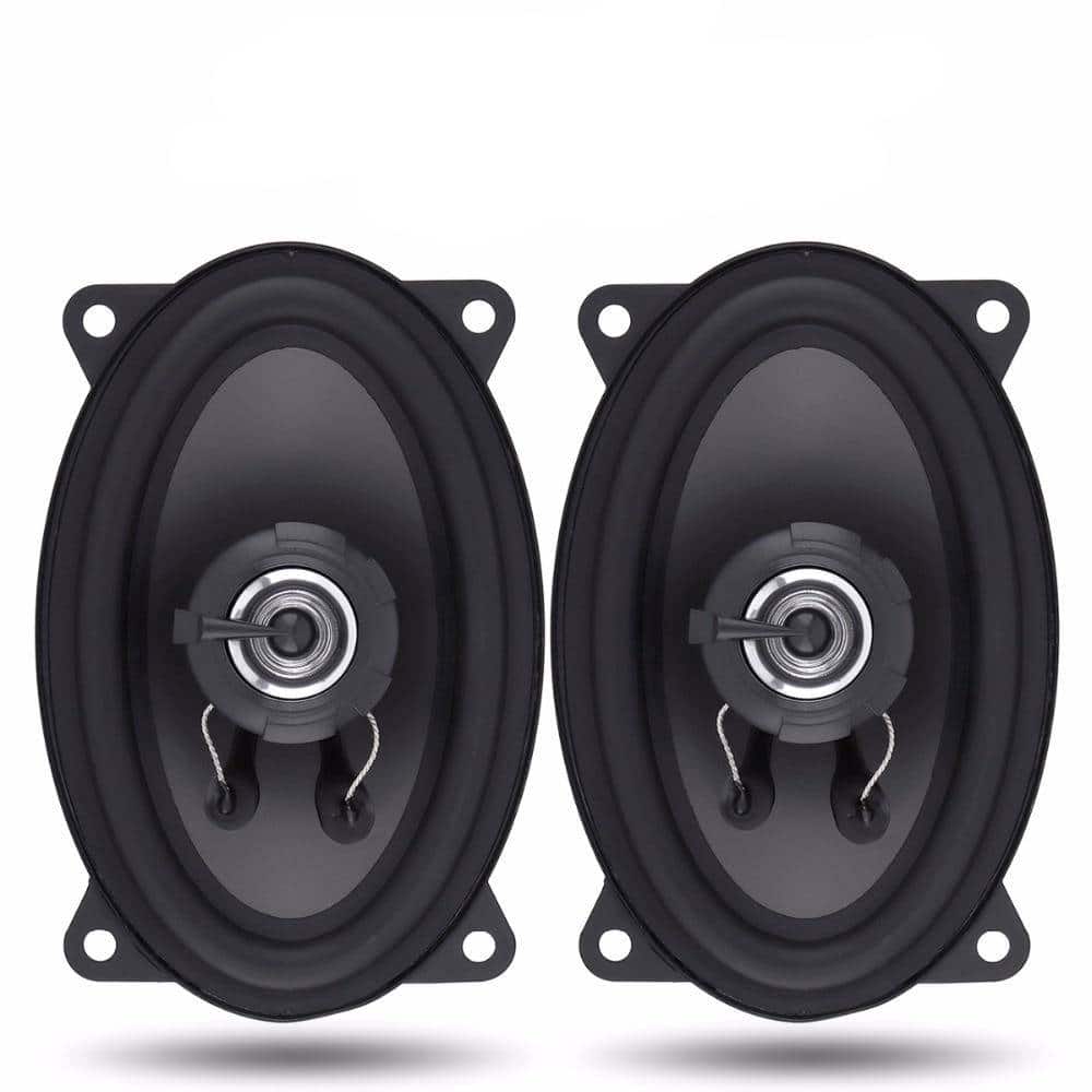 150 W Oval Coaxial Car Speakers Pair