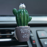 Dark Slate Gray Car Air Freshener Plants Perfume Vent Outlet Air Conditioning Fragrance Clip Cute Creative Ornaments Interior Auto Accessories