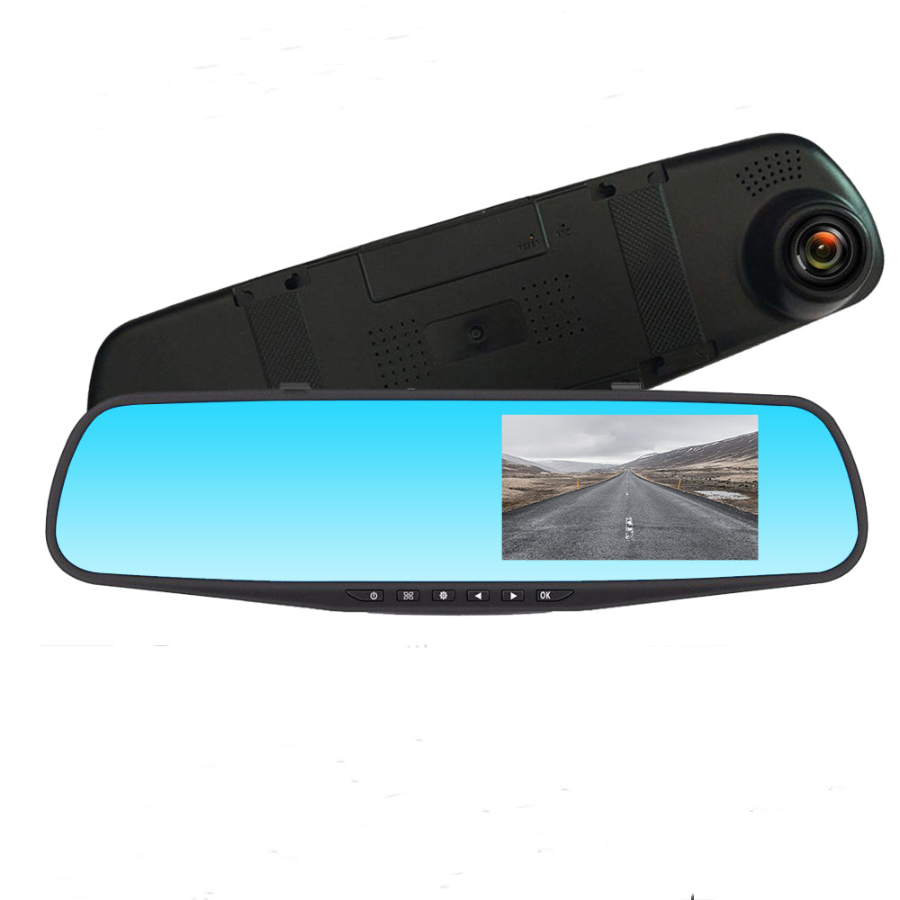 HD 1080P 3.5 Inch Screen Driving Recorder Car Rear View Camera Car DVR - Auto GoShop