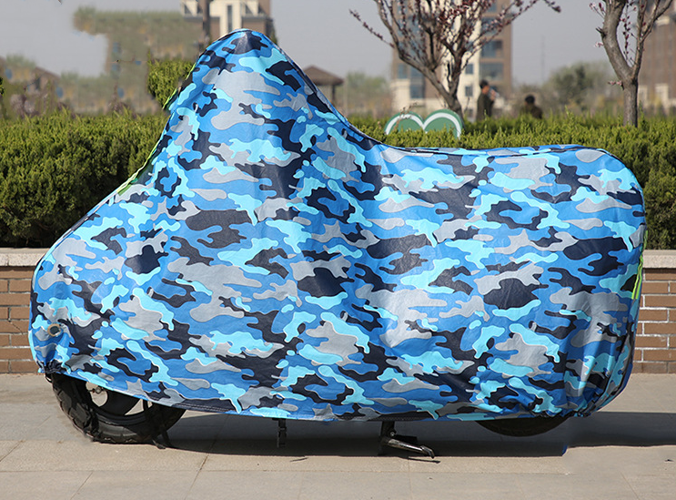 Sky Blue Motorcycle cover