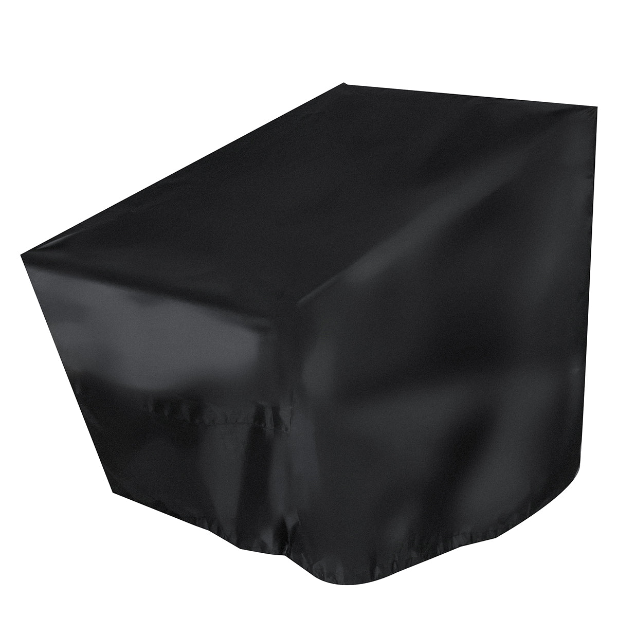Black 210D Waterproof Boat Marine Folding Chair Seat Cover Lift Rotate Anti-UV 56x61x64cm Black