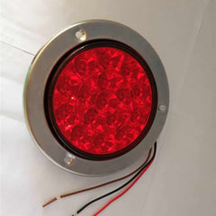 16 LEDs Red Car Tail Lights 1 Pair Set