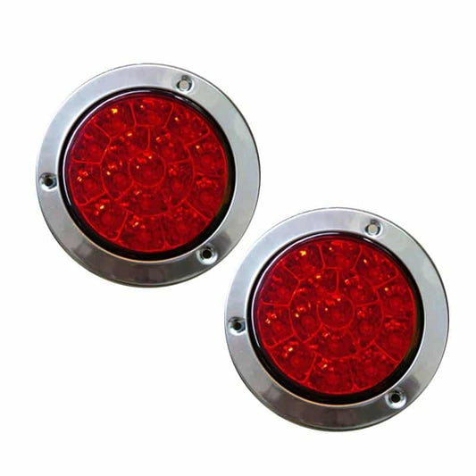 16 LEDs rote Auto-Rücklichter, 1 Paar-Set