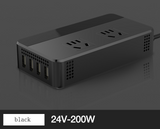 Dark Slate Gray Car inverter 12V/24V to 220V home power converter