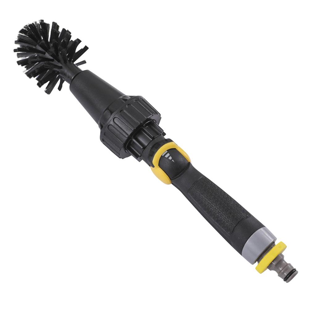 Dark Slate Gray Car tire brush cleaning cleaning tool (Black)