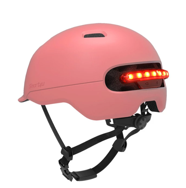 Light Coral Taillight helmet