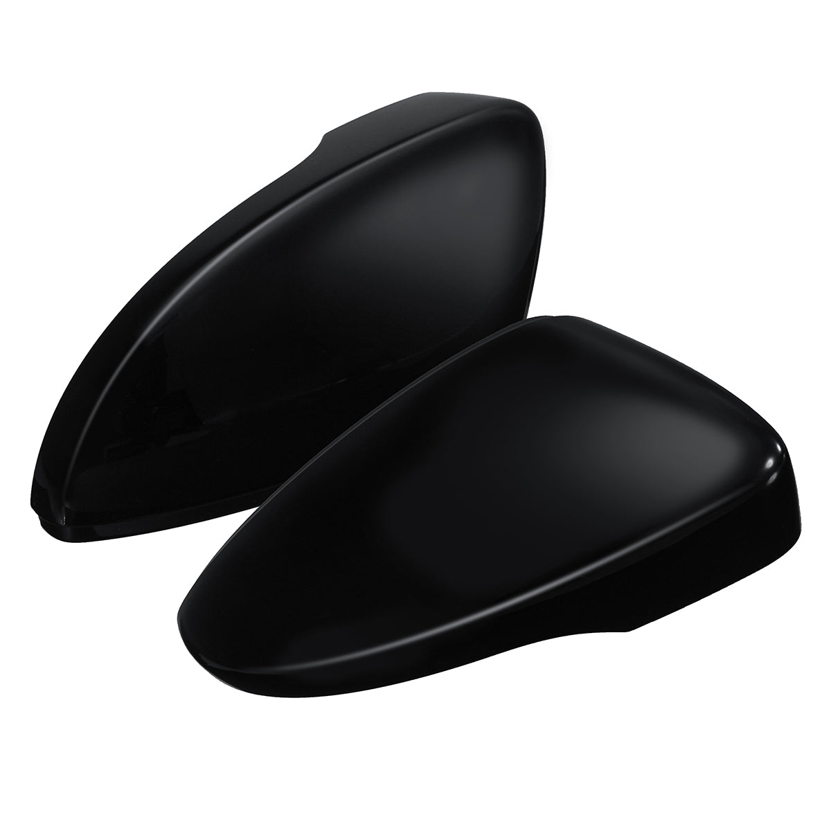 2 Pcs Rear View Wing Mirror Covers Caps For VW Beetle CC Eos Passat Jetta Scirocco - Auto GoShop