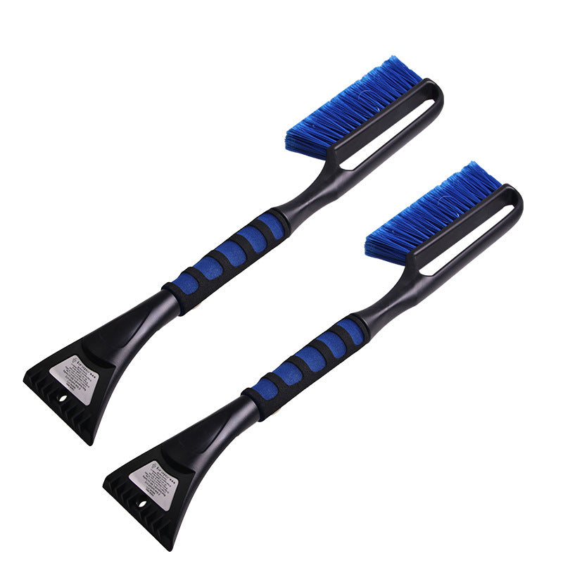 Midnight Blue Cotton long handle snow brush (Black)