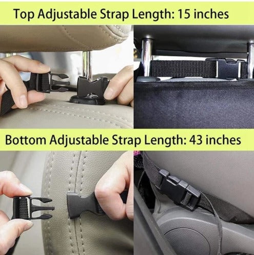 Car storage bag car seat back pocket bag car with IPAD bag 600D Oxford cloth - Auto GoShop