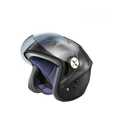 Dark Slate Gray Solar Smart Helmet