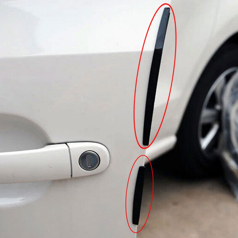 Gray Auto Car Door Guard Edge Corner Bumper 8Pcs/Set Guards Buffer Trim Molding Protection Strip Scratch Protector Car Door Crash Bar