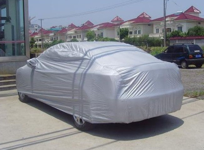 Light Steel Blue Dust Resistant / Waterproof High Quality Full Car Cover S-XL in size