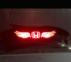 Dark Red Windshield brake sticker tail light decoration sticker