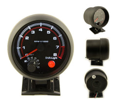Black Car tachometer (Black)